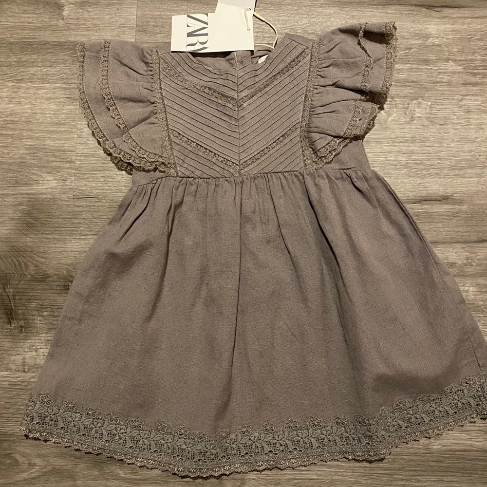 Zara Baby Grey Dress